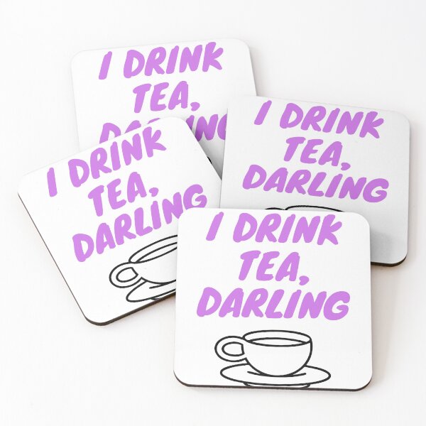 Item preview, I drink tea, darling designed and sold by Awkward-Ginger.