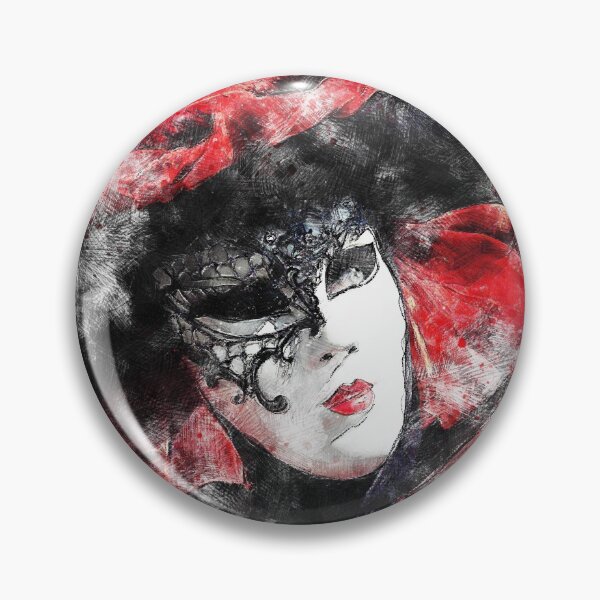Item preview, The lady in red, print design designed and sold by DegoPine  Art Studio.