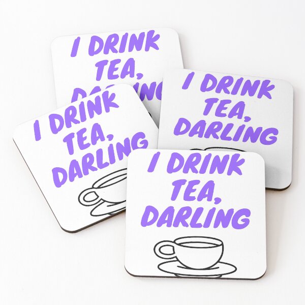 Item preview, I drink tea, darling designed and sold by Awkward-Ginger.