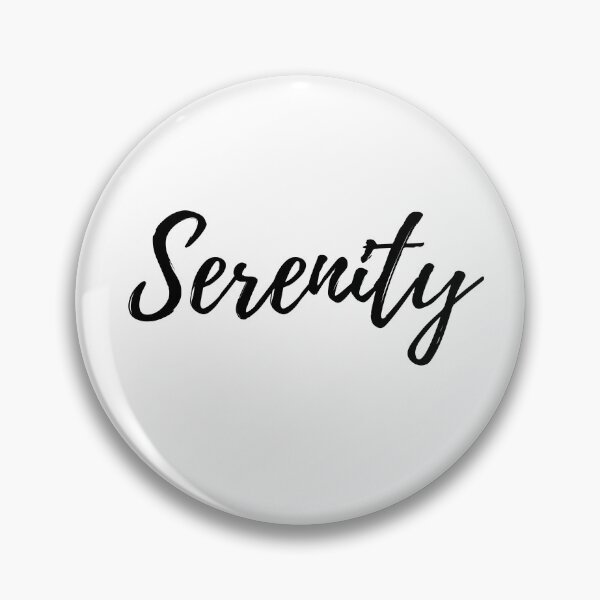 Item preview, Serenity - Word of the Year List designed and sold by ActionFocus.
