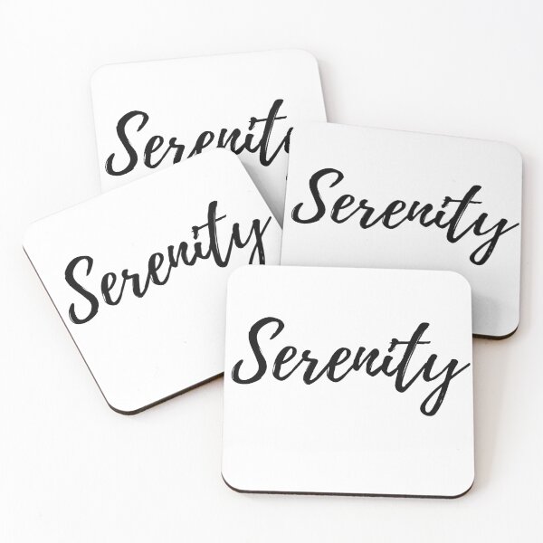 Item preview, Serenity - Word of the Year List designed and sold by ActionFocus.