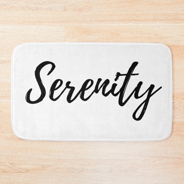 Item preview, Serenity - Word of the Year List designed and sold by ActionFocus.