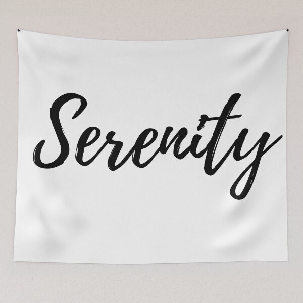 Item preview, Serenity - Word of the Year List designed and sold by ActionFocus.