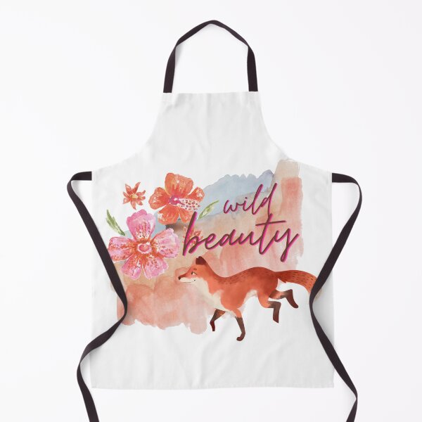 Item preview, Wild Beauty Watercolour Fox and Flowers designed and sold by LoveofDog.