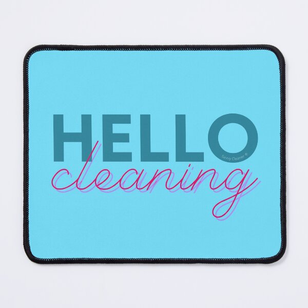 Item preview, Hello Cleaning Funny Cleaning Lady Housekeeper Janitor designed and sold by SavvyCleaner.