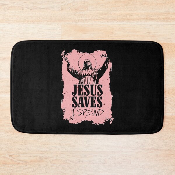 Item preview, Jesus saves I spend - Jesus lover - Jesus christ designed and sold by crazycollective.