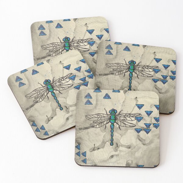 Item preview, geometric dragonfly designed and sold by Jaden398.