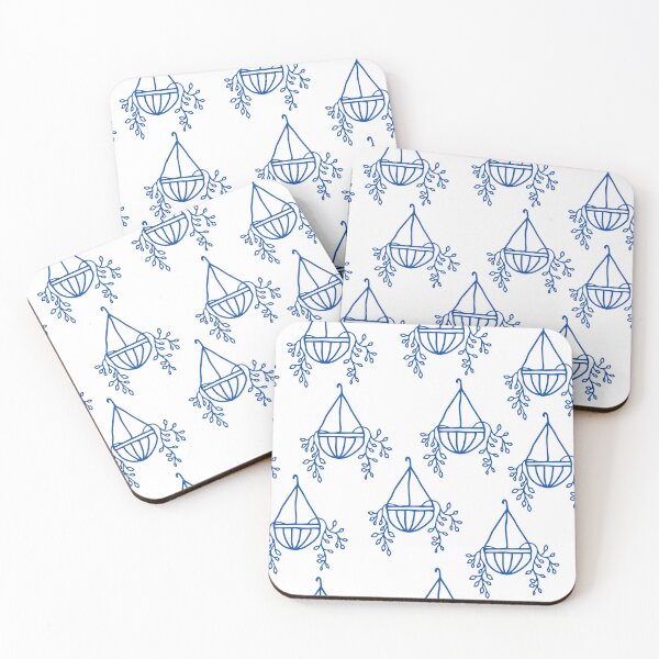 Item preview, Blue Hanging Planters For Gardner And Plant Lover - Hanging Planters designed and sold by lodarohit.
