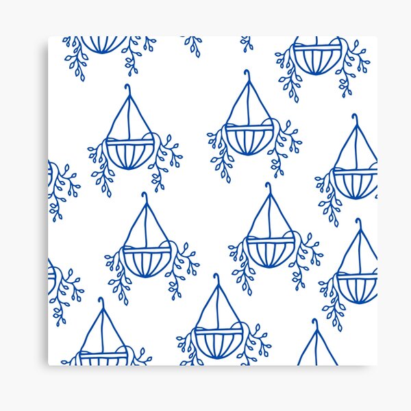 Item preview, Blue Hanging Planters For Gardner And Plant Lover - Hanging Planters designed and sold by lodarohit.
