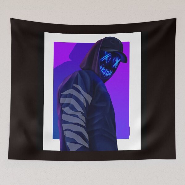 Item preview, supervillain mural designed and sold by XJESHX.