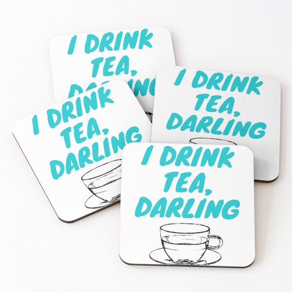 Item preview, I drink tea, darling designed and sold by Awkward-Ginger.