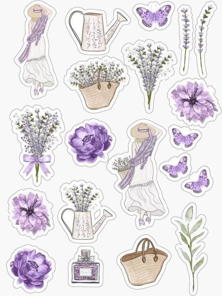 Old aesthetic set Sticker by caramelizedshop