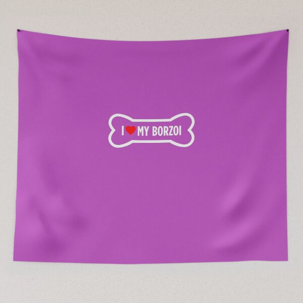 Item preview, I Heart Love My Borzoi designed and sold by AlwaysAwesome.