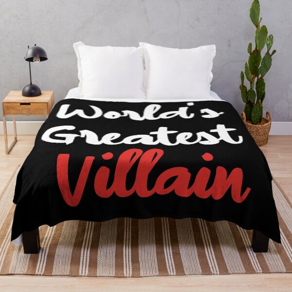Item preview, World's Greatest Villain - Red and White designed and sold by Saanis.