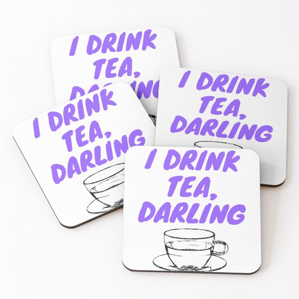 Item preview, I drink tea, darling designed and sold by Awkward-Ginger.
