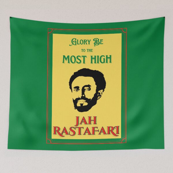 Item preview, GLORY BE TO JAH RASTAFARI designed and sold by HillTopView.