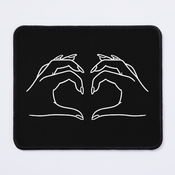 Item preview, Heart hands in White designed and sold by Thingamabobbidi.