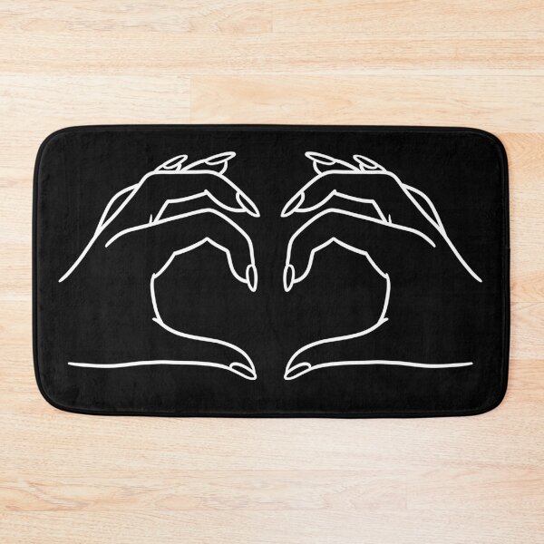 Item preview, Heart hands in White designed and sold by Thingamabobbidi.