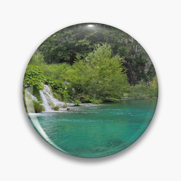 Item preview, A shallow lake at the UNESCO World Heritage Site of Plitvice Lakes, Croatia designed and sold by SnapTPhotograph.