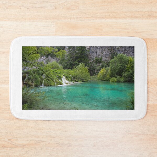 Item preview, A shallow lake at the UNESCO World Heritage Site of Plitvice Lakes, Croatia designed and sold by SnapTPhotograph.