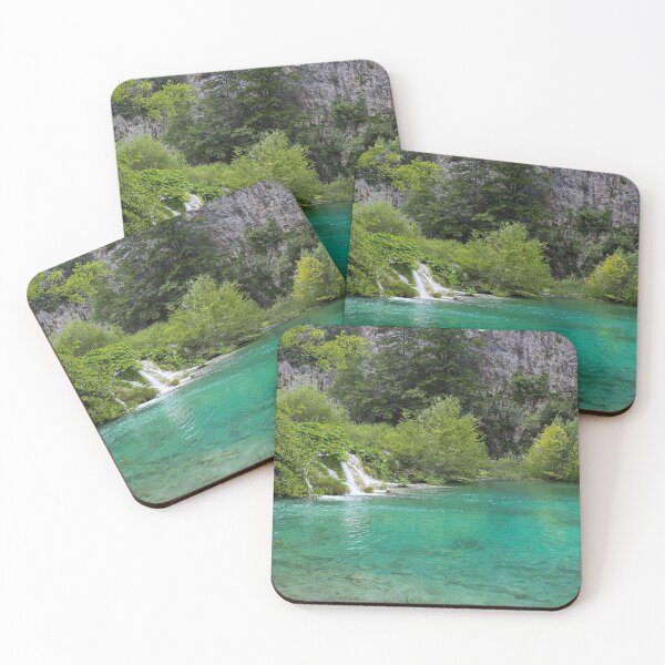 Item preview, A shallow lake at the UNESCO World Heritage Site of Plitvice Lakes, Croatia designed and sold by SnapTPhotograph.