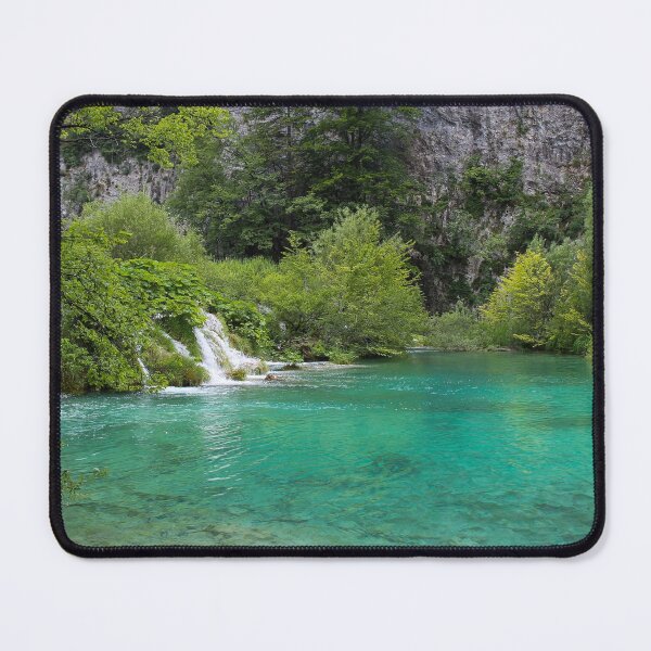 Item preview, A shallow lake at the UNESCO World Heritage Site of Plitvice Lakes, Croatia designed and sold by SnapTPhotograph.