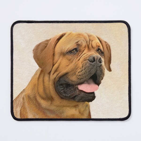 Item preview, Dogue de Bordeaux Painting - Cute Original Dog Art designed and sold by alpendesigns.