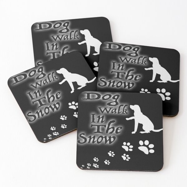 Item preview, Dog Walk In The Snow designed and sold by Maculele.