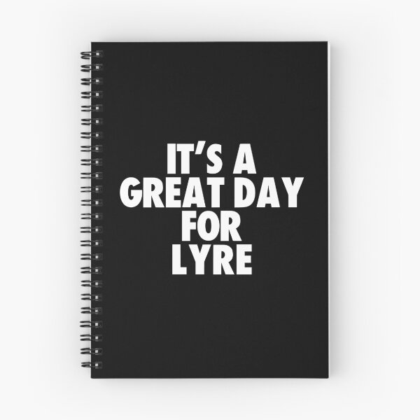 Item preview, It's a Great Day for Lyre designed and sold by kindxinn.