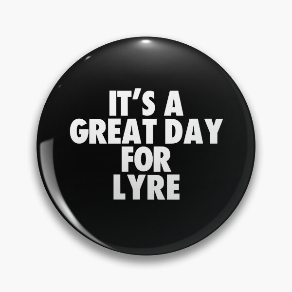 Item preview, It's a Great Day for Lyre designed and sold by kindxinn.