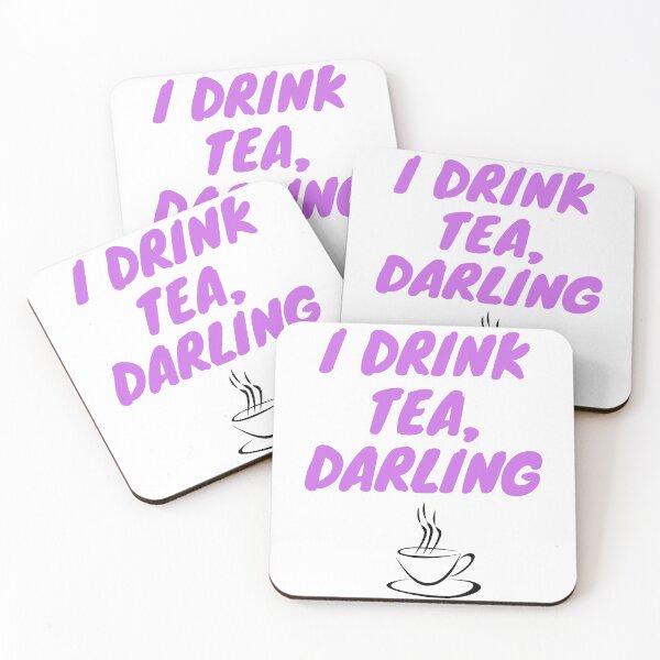 Item preview, I drink tea, darling designed and sold by Awkward-Ginger.