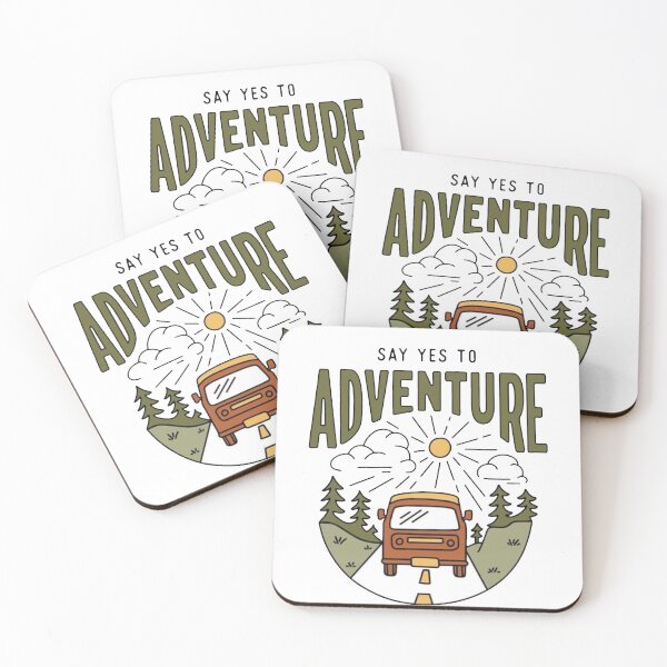 Item preview, Say yes to adventure designed and sold by caramelizedshop.
