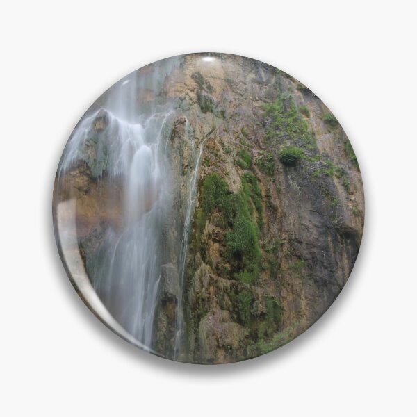 Item preview, A long exposure of a large waterfall flowing at Plitvice Lakes, UNESCO World Heritage Site, Croatia designed and sold by SnapTPhotograph.