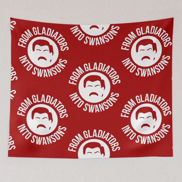 Item preview, Ron Swanson: Gladiators Into Swansons (Parks and Recreation) designed and sold by catalystdesign.