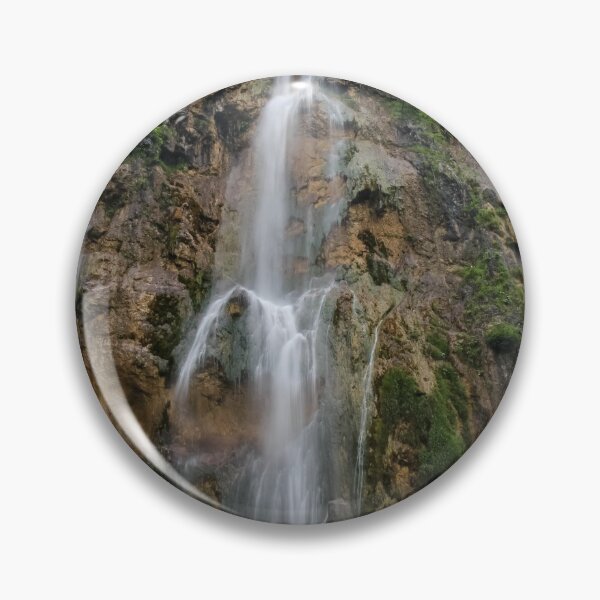 Item preview, A long exposure of a large waterfall flowing at Plitvice Lakes, UNESCO World Heritage Site, Croatia designed and sold by SnapTPhotograph.