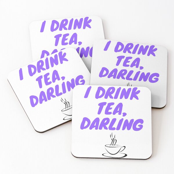 Item preview, I drink tea, darling designed and sold by Awkward-Ginger.