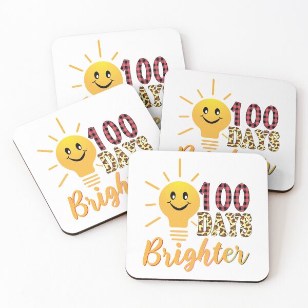 Item preview, 100 Days Brighter , Funny 100th Day designed and sold by MoSaid.
