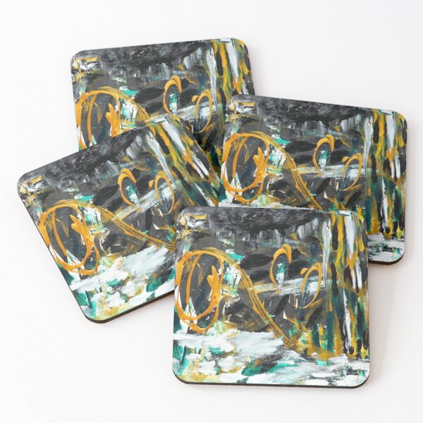 Item preview, Abstract art painting designed and sold by Elamcreations.