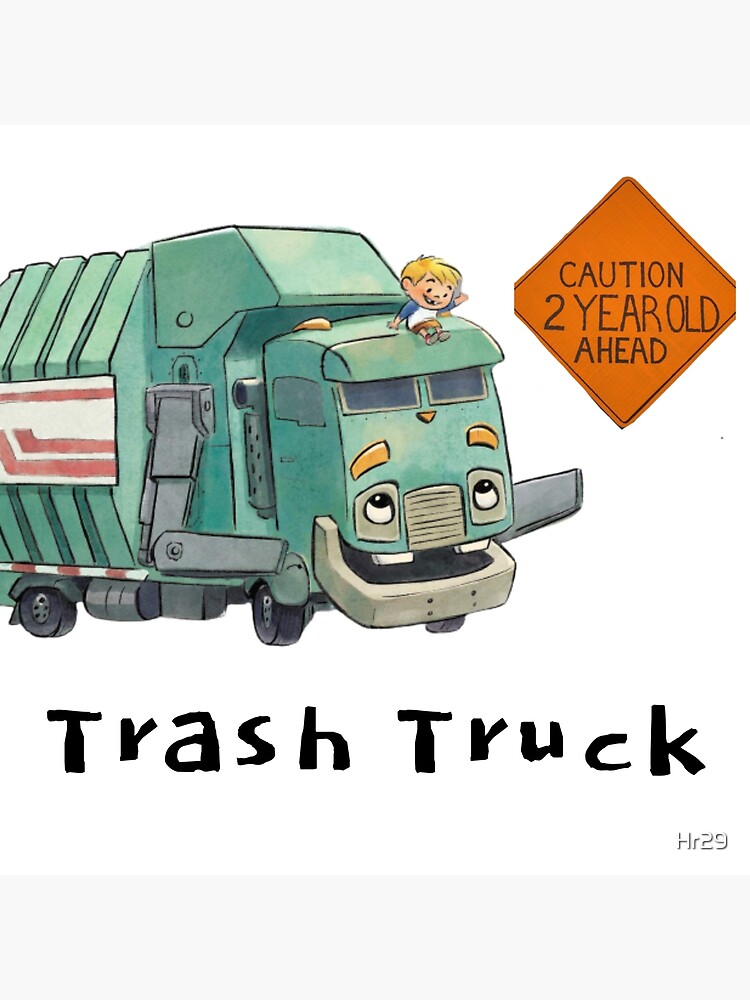 "Trash Truck cartoon Netflix" Poster for Sale by Hr29 | Redbubble