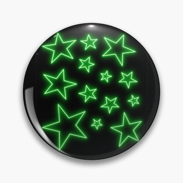 Item preview, Neon Stars Green designed and sold by Vladan Seva.