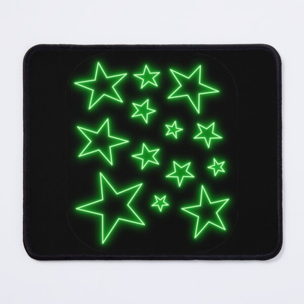 Item preview, Neon Stars Green designed and sold by Vladan Seva.