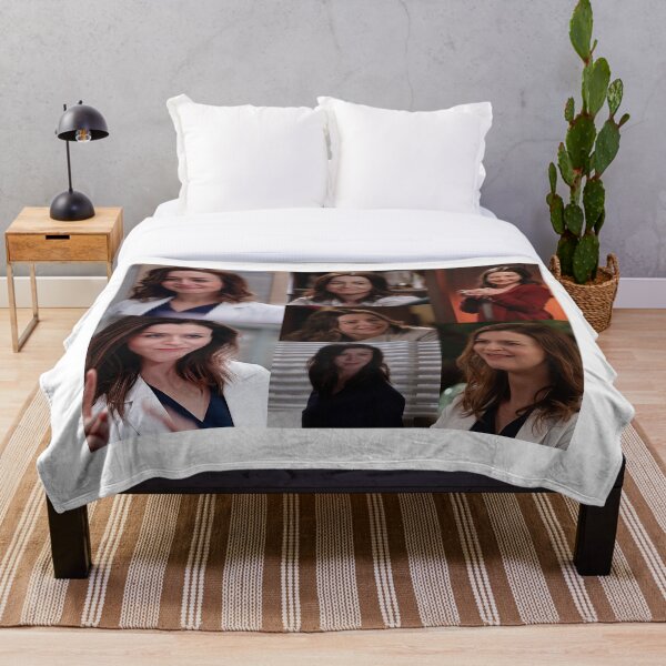 Item preview, Amelia Shepherd Large Collage Designed for Blankets designed and sold by JunkieBFFs.