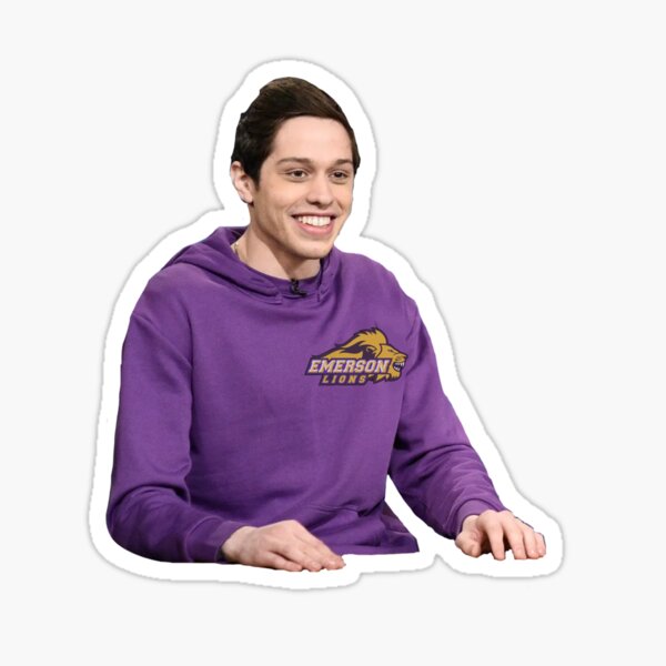 pete davidson purple hoodie