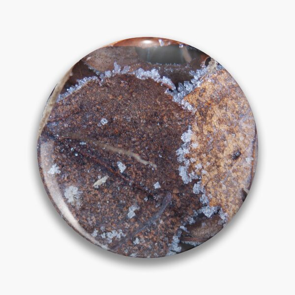Item preview, Frozen Leaves Close Up designed and sold by denis-romanov.