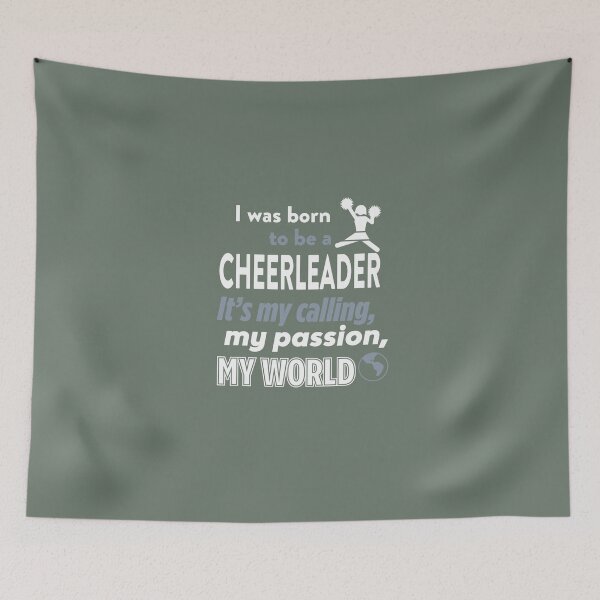 Item preview, Born To Be A Cheerleader My Calling Passion designed and sold by AlwaysAwesome.
