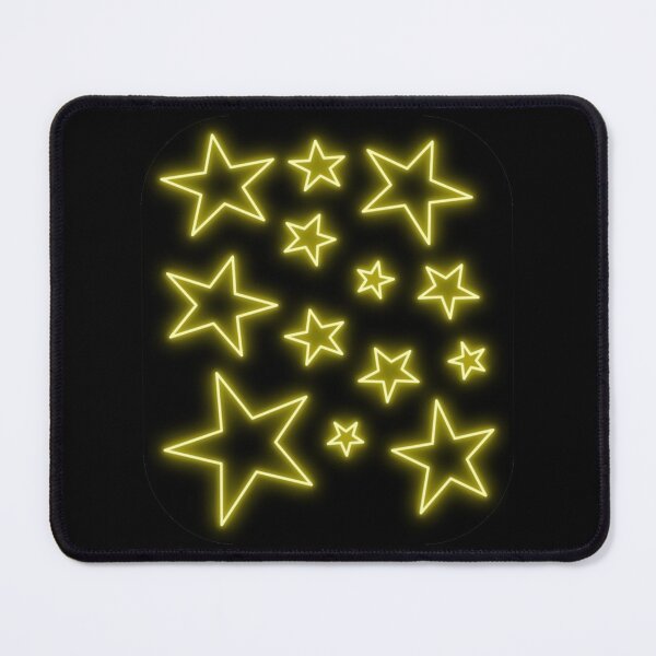 Item preview, Neon Stars Yellow designed and sold by Vladan Seva.