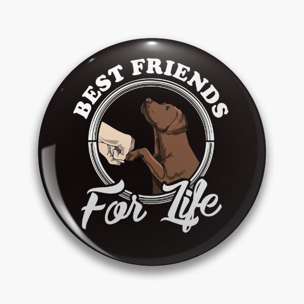Item preview, Chocolate Labrador Lover Design "Best Friends For Life" designed and sold by adsman68.