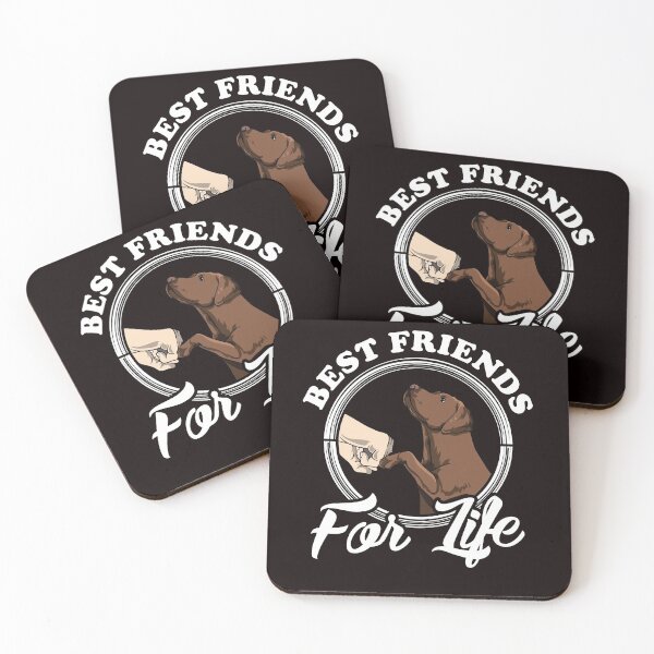Item preview, Chocolate Labrador Lover Design "Best Friends For Life" designed and sold by adsman68.