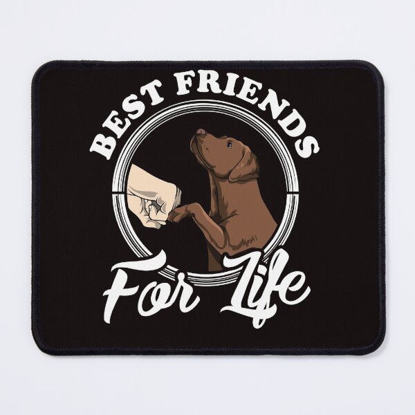 Item preview, Chocolate Labrador Lover Design "Best Friends For Life" designed and sold by adsman68.