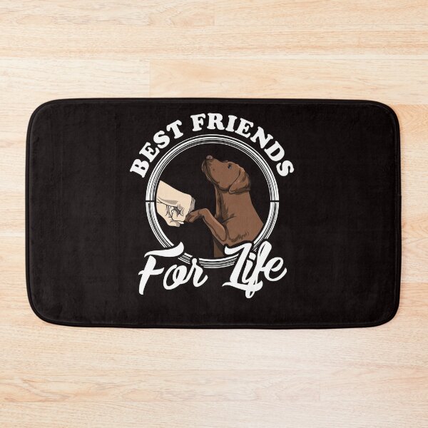 Item preview, Chocolate Labrador Lover Design "Best Friends For Life" designed and sold by adsman68.